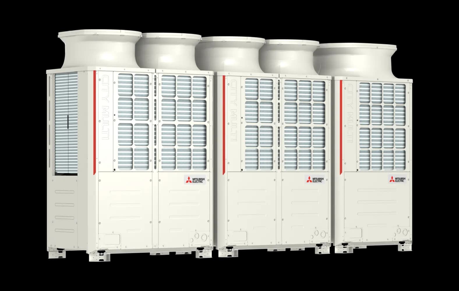 Multi-zone VRV and VRF outdoor condenser system